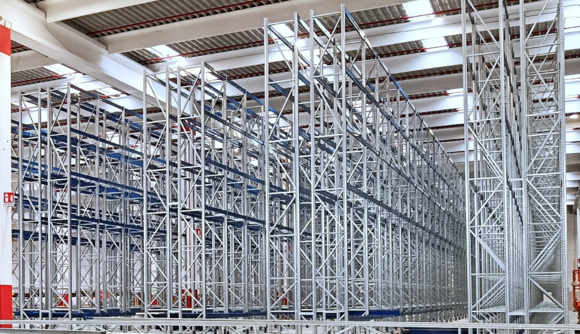   Magazzino porta pallet tradizionale  