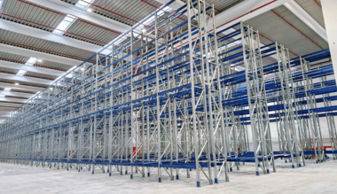   magazzino porta pallet tradizionale per Fercam   