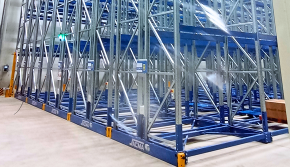   Scaffalature porta pallet compattabili Safim Logistic 